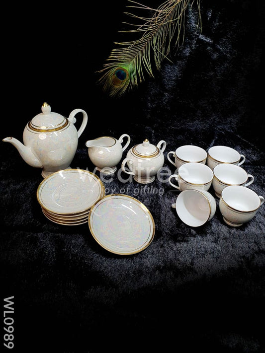 Ceramic Tea Set (Set of 15) - WL0989