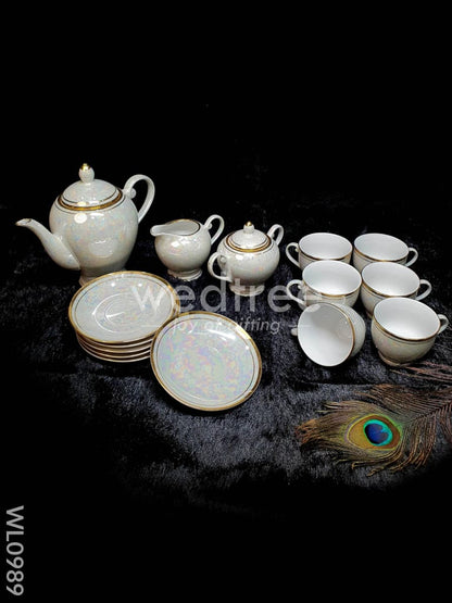 Ceramic Tea Set (Set of 15) - WL0989