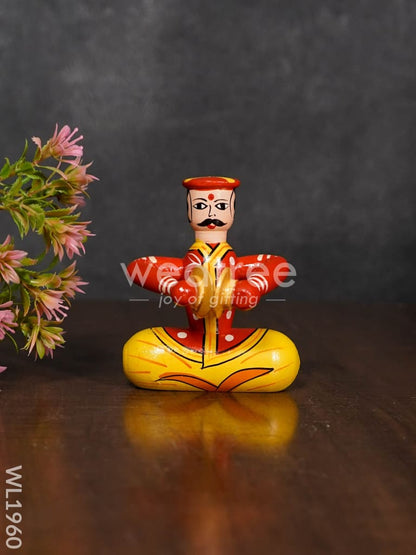Channapatna Toys - Gents Music Set (Set of 3) - WL1960