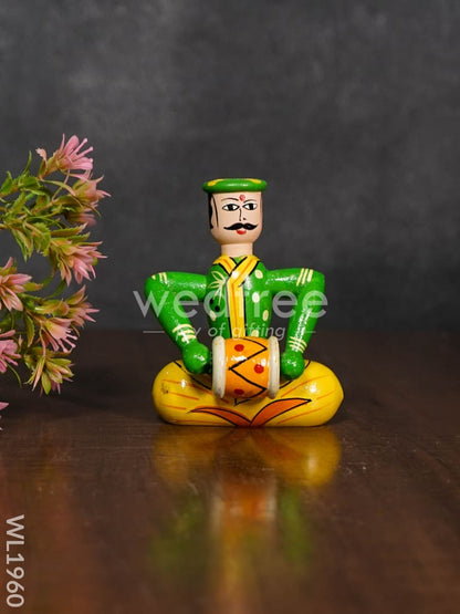 Channapatna Toys - Gents Music Set (Set of 3) - WL1960