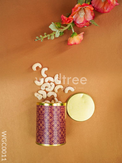 Combo - Dry Fruit Tin with Cashew in Potli Bag - WGC0011