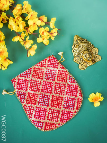 Combo - Potli Bag & Durga Face- WGC0037