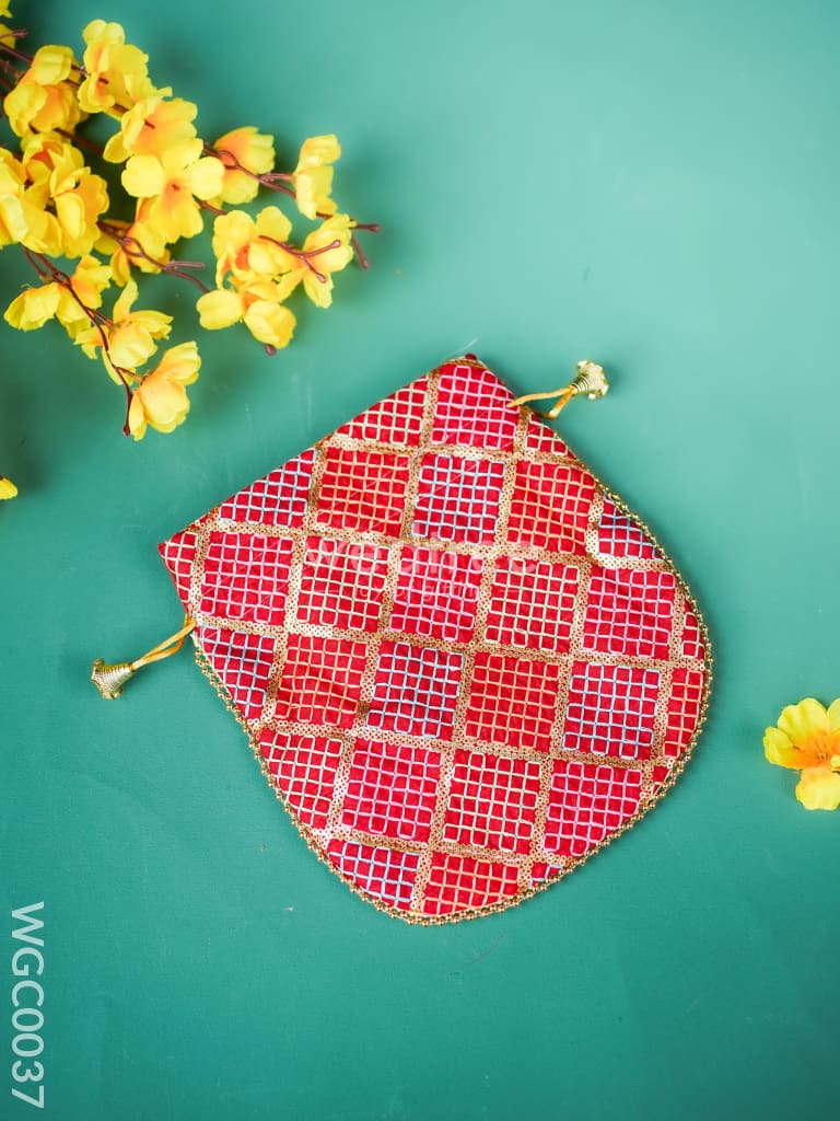 Combo - Potli Bag & Durga Face- WGC0037