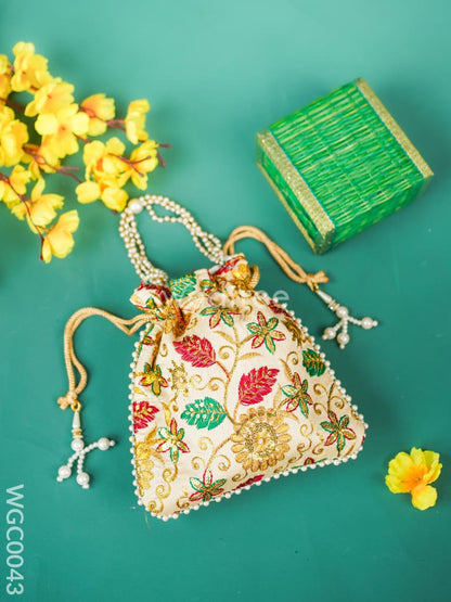 Combo - Potli Bag & Korai Box - WGC0043