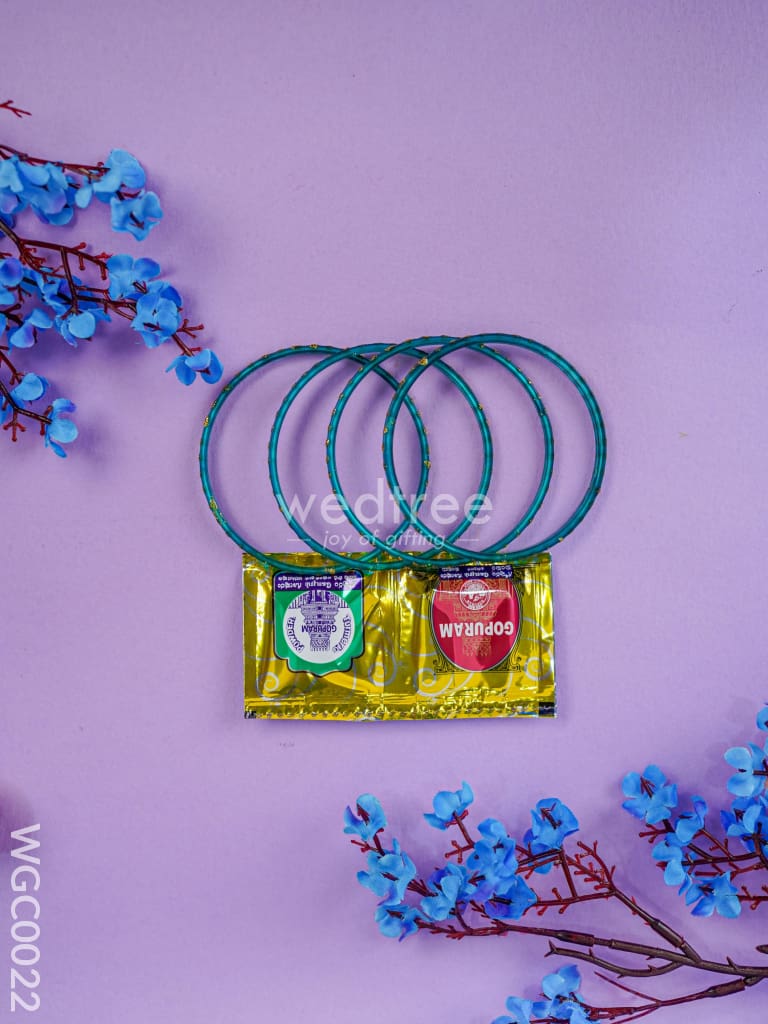 Combo - Raw Silk Potli Bag & T-Light Holder - WGC0022