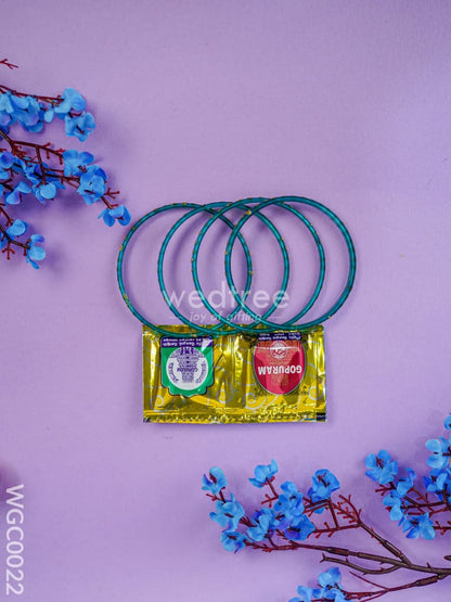 Combo - Raw Silk Potli Bag & T-Light Holder - WGC0022