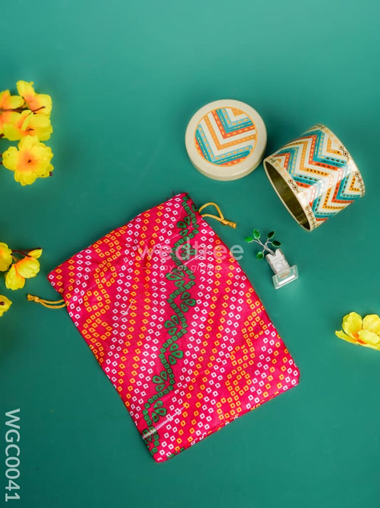 Combo - String Bag & Tin Jar - WGC0041