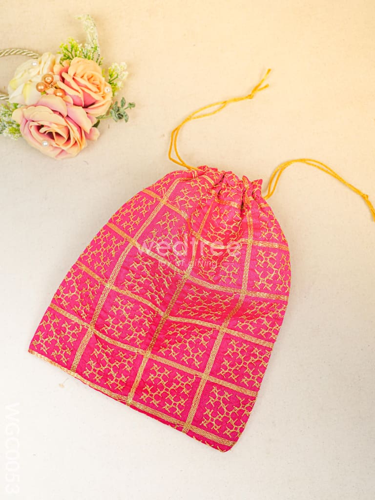 Combo with Oxidised Poori Box and String Bag - WGC0053