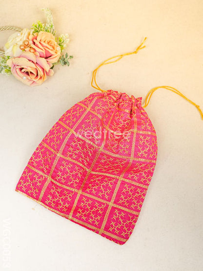 Combo with Oxidised Poori Box and String Bag - WGC0053
