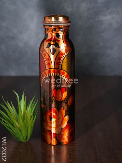 Copper Bottle with Prints - WL2032