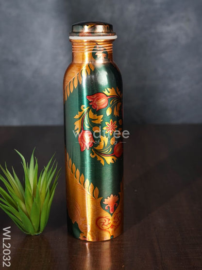 Copper Bottle with Prints - WL2032