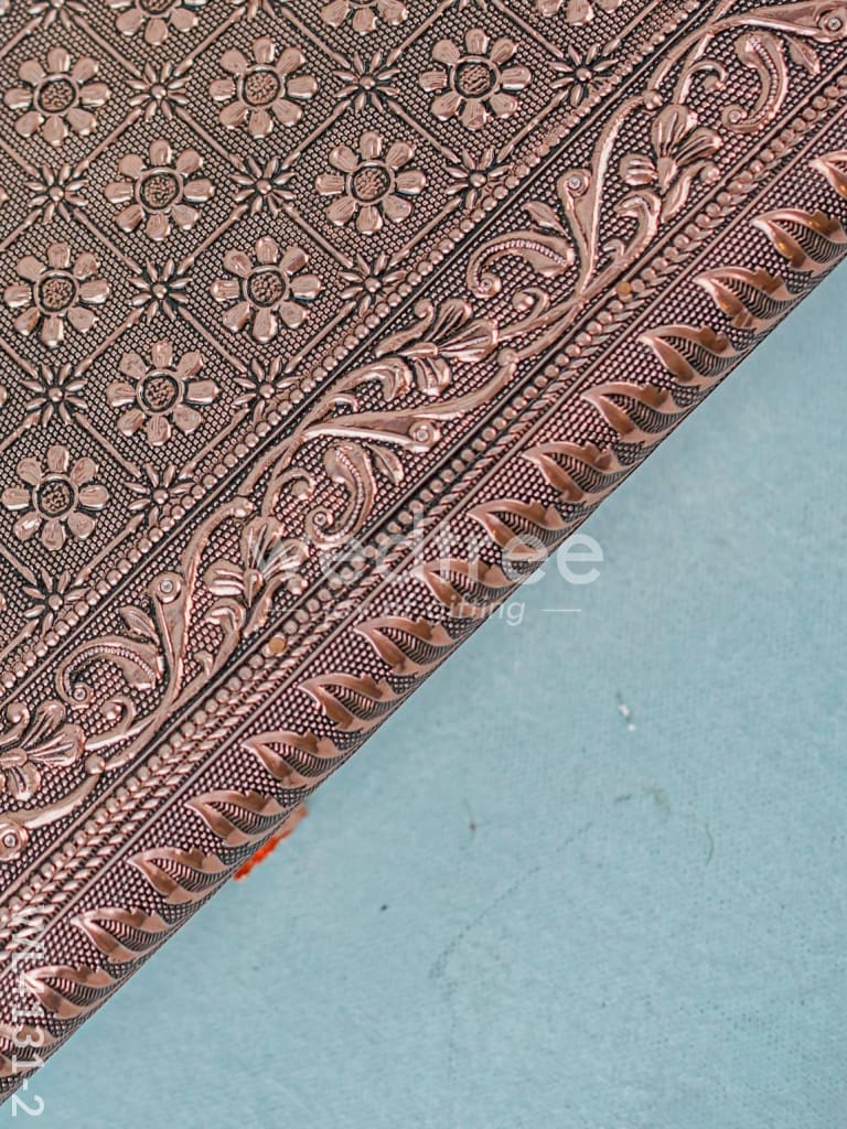 Copper Meenakari Manai (15 x10) - WL4131-2