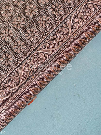 Copper Meenakari Manai (15 x10) - WL4131-2