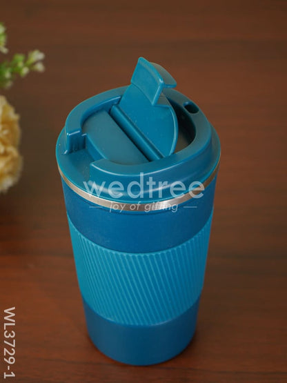 Corporate Gift - Coffee Mug with Lid - Blue - WL3729-1