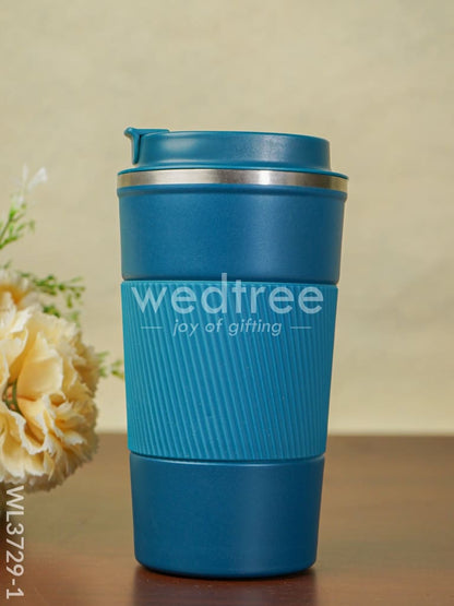 Corporate Gift - Coffee Mug with Lid - Blue - WL3729-1