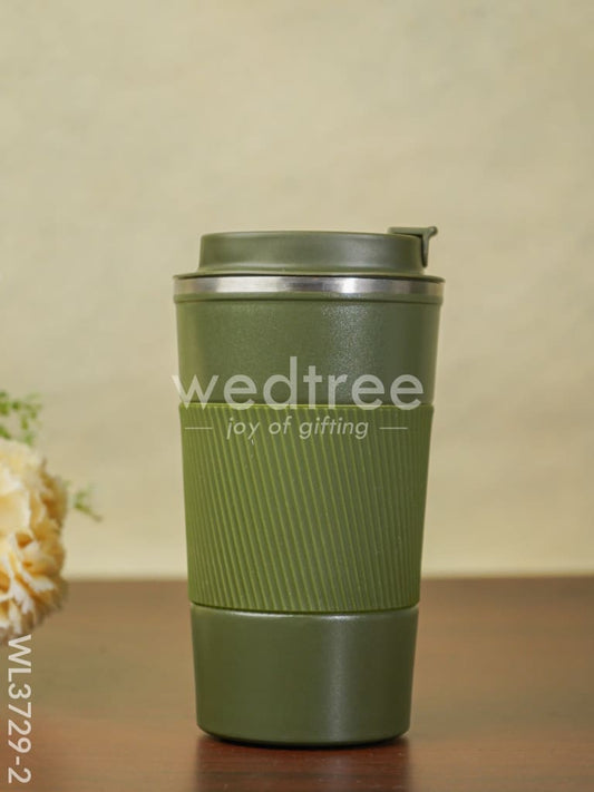 Corporate Gift - Coffee Mug with Lid - Green - WL3729-2