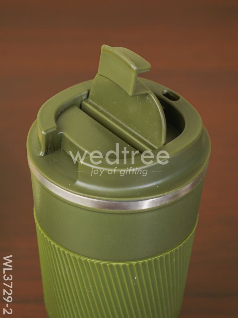 Corporate Gift - Coffee Mug with Lid - Green - WL3729-2