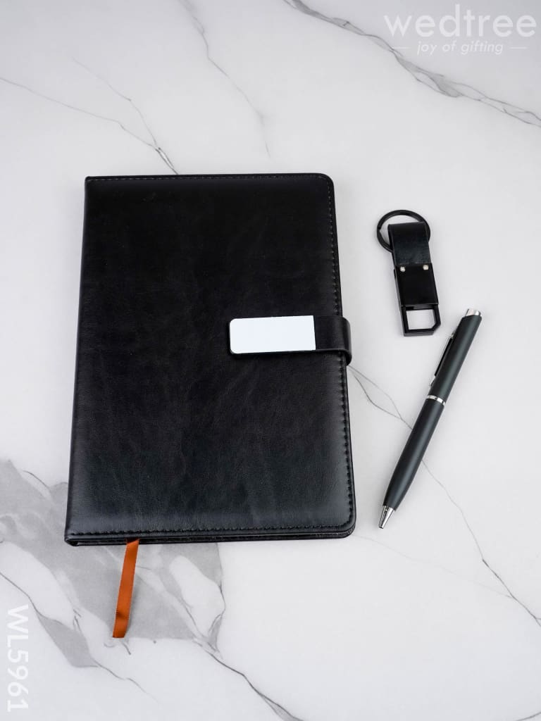 Corporate Gift- Dairy, Pen & Keychain - WL5961