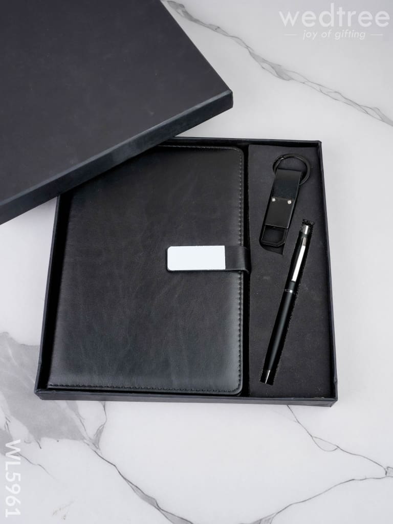 Corporate Gift- Dairy, Pen & Keychain - WL5961