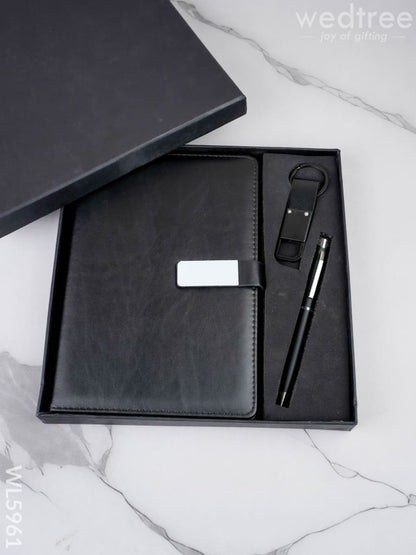 Corporate Gift- Dairy, Pen & Keychain - WL5961