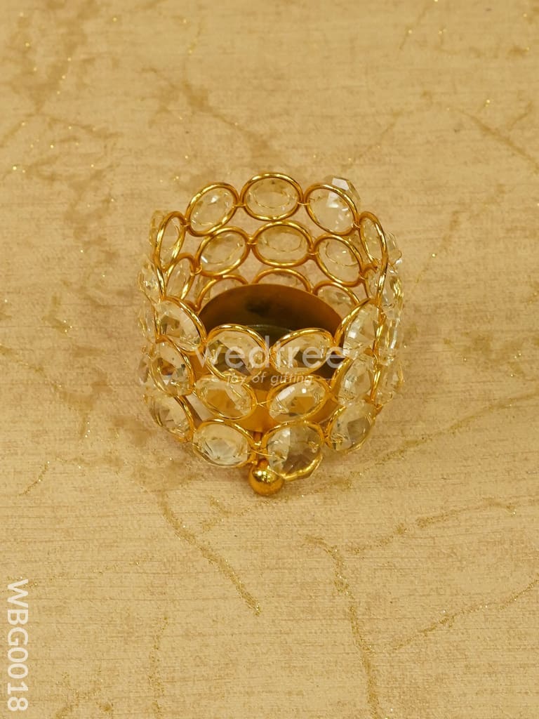 Crystal votive holders - WBG0018