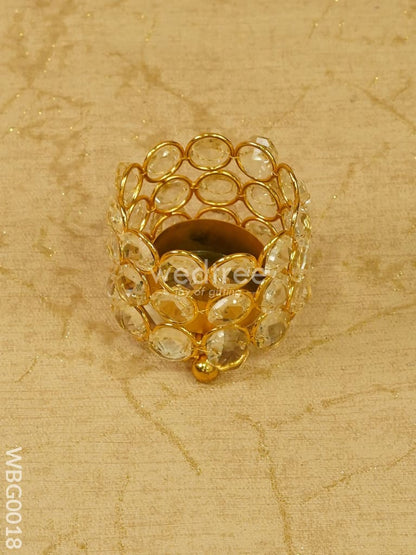 Crystal votive holders - WBG0018