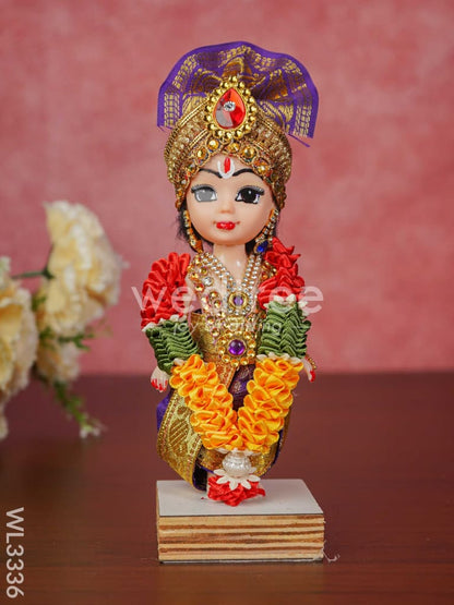 Cute Krishna Doll - 8 inch - WL3336