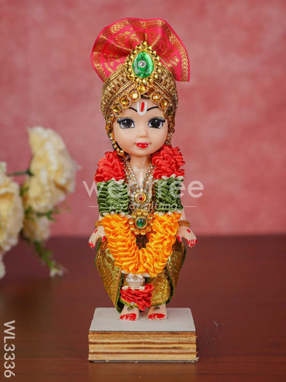 Cute Krishna Doll - 8 inch - WL3336