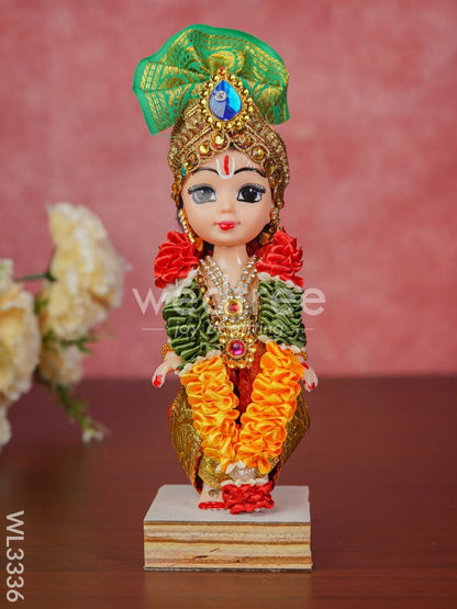Cute Krishna Doll - 8 inch - WL3336