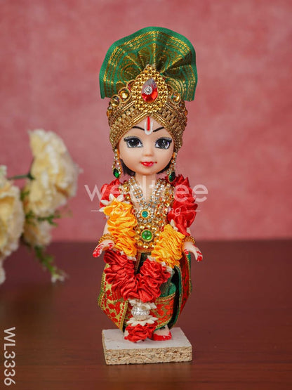 Cute Krishna Doll - 8 inch - WL3336