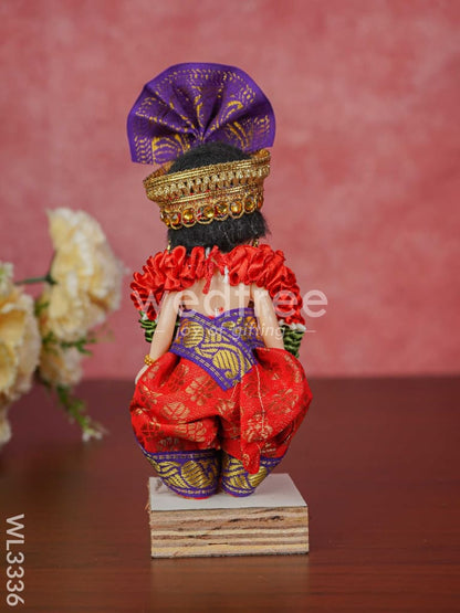 Cute Krishna Doll - 8 inch - WL3336