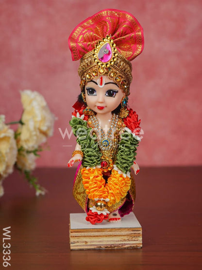 Cute Krishna Doll - 8 inch - WL3336