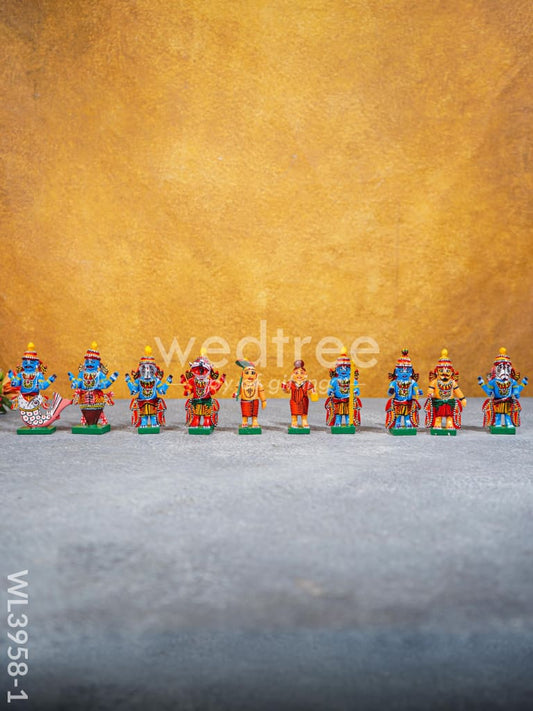 Dasavatharam Set - Kondapalli - WL3958