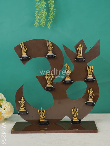 Dasavatharam in Om Frame - WL4256