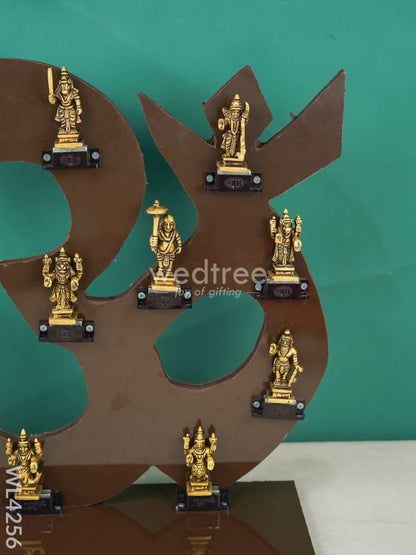 Dasavatharam in Om Frame - WL4256
