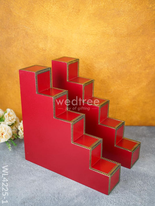 Decorative 5 Step Diya Padi - Set of 2 - WL4225