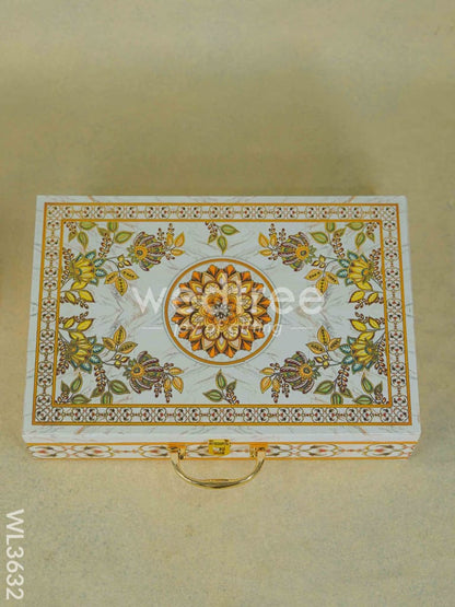 Decorative 6 Jar Dry Fruit Box - WL3632