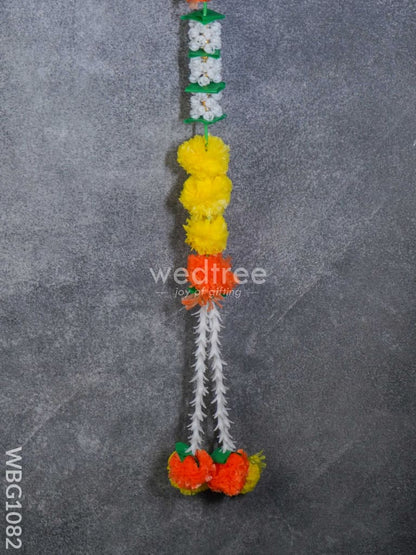 Decorative Artificial Marigold Thoran - Set of 2 - WBG1082