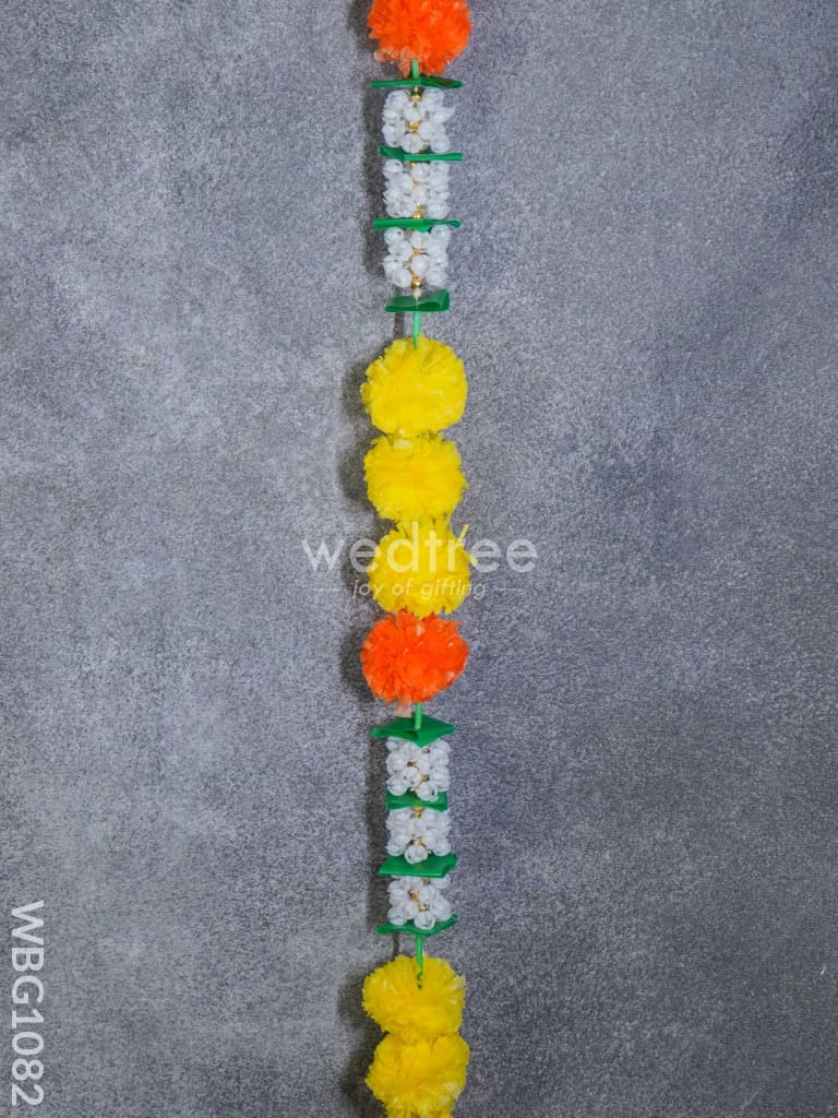 Decorative Artificial Marigold Thoran - Set of 2 - WBG1082