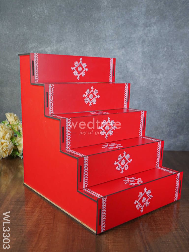 Decorative Dismantible 5 Step Golu Padi - WL3303