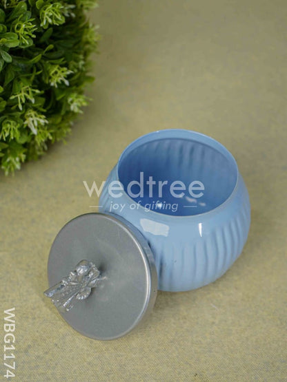 Decorative Dry fruit Jar with Lid - WBG1174