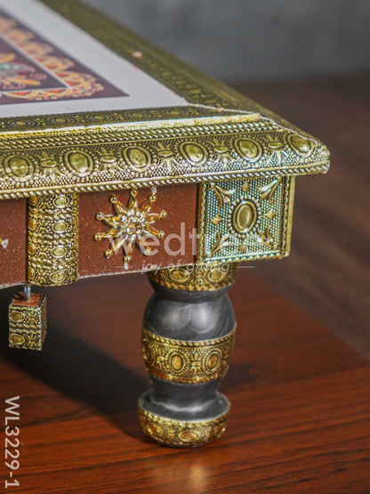 Decorative Golden Oxidized Manai