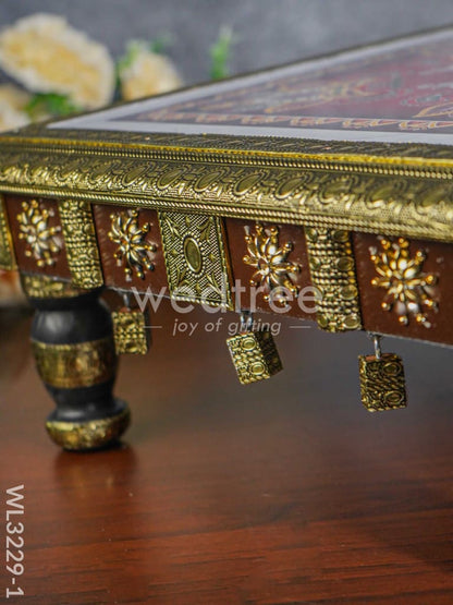 Decorative Golden Oxidized Manai