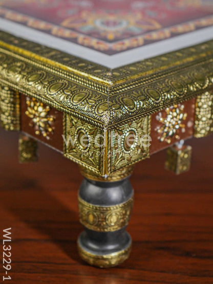 Decorative Golden Oxidized Manai