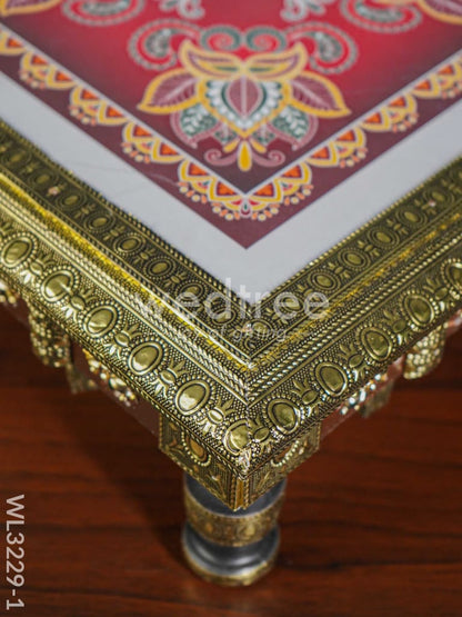 Decorative Golden Oxidized Manai