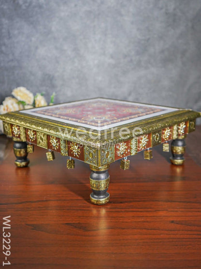 Decorative Golden Oxidized Manai