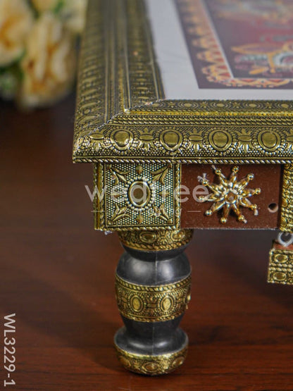 Decorative Golden Oxidized Manai