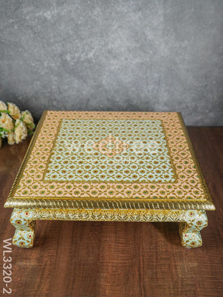 Decorative Meenakari Bajot - 18 x 18 inch - WL3320-2