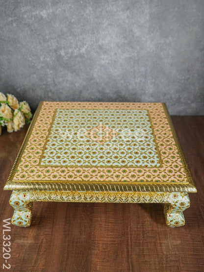Decorative Meenakari Bajot - 18 x 18 inch - WL3320-2