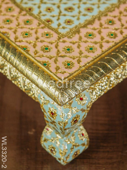 Decorative Meenakari Bajot - 18 x 18 inch - WL3320-2
